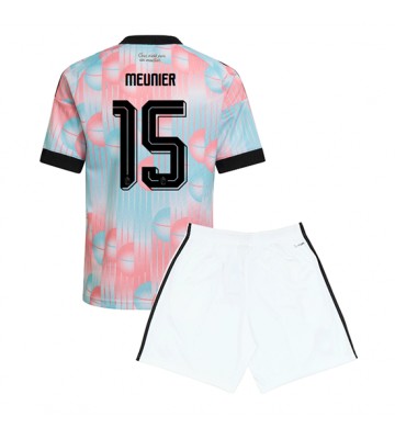 Belgien Thomas Meunier #15 Replika Bortatröja Barn VM 2026 Kortärmad (+ Korta byxor)